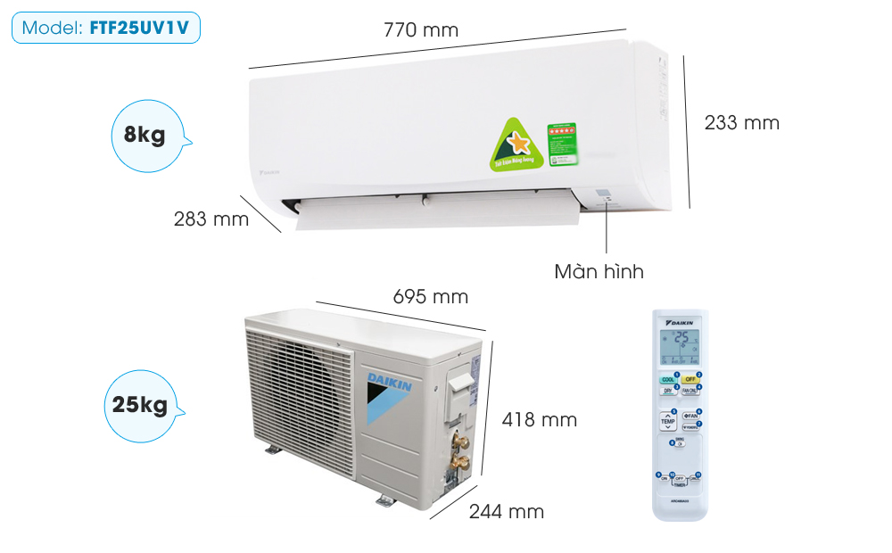 may lanh daikin ftf25uv1v 1 0 hp 5 (1)