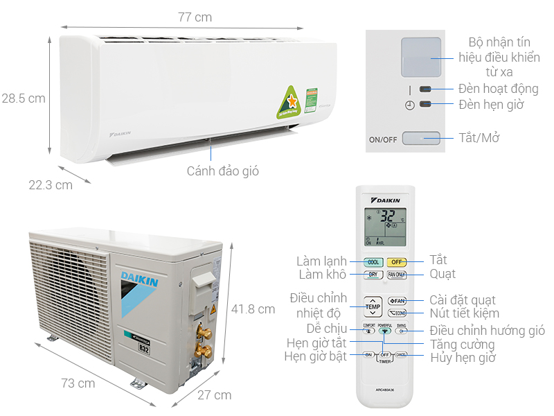 may lanh daikin ftkq25savmv