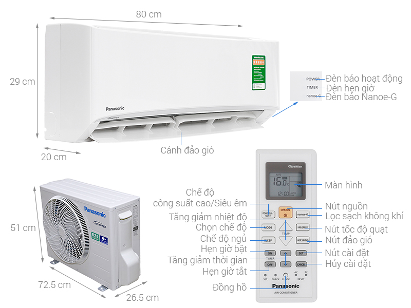 may lanh panasonic inverter pu9vkh8 1