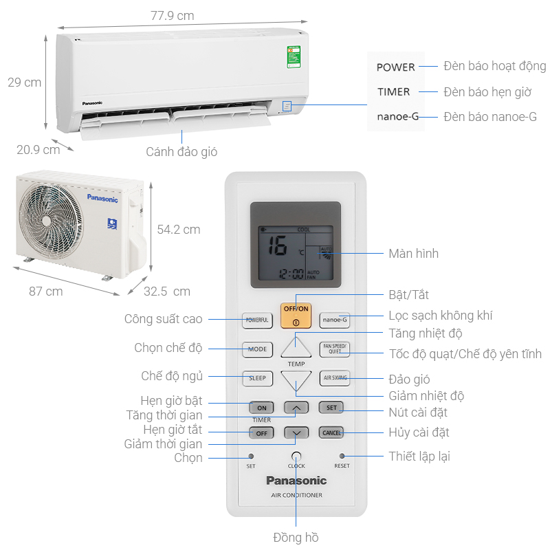 panasonic cu cs n12wkh 8m 1 2